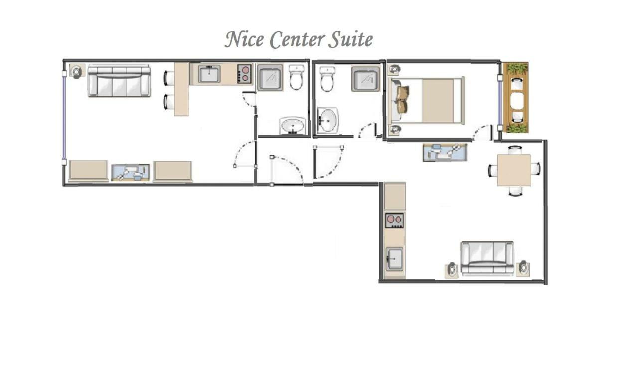Apartment Centre Flat - Modern, Quiet And Brand New